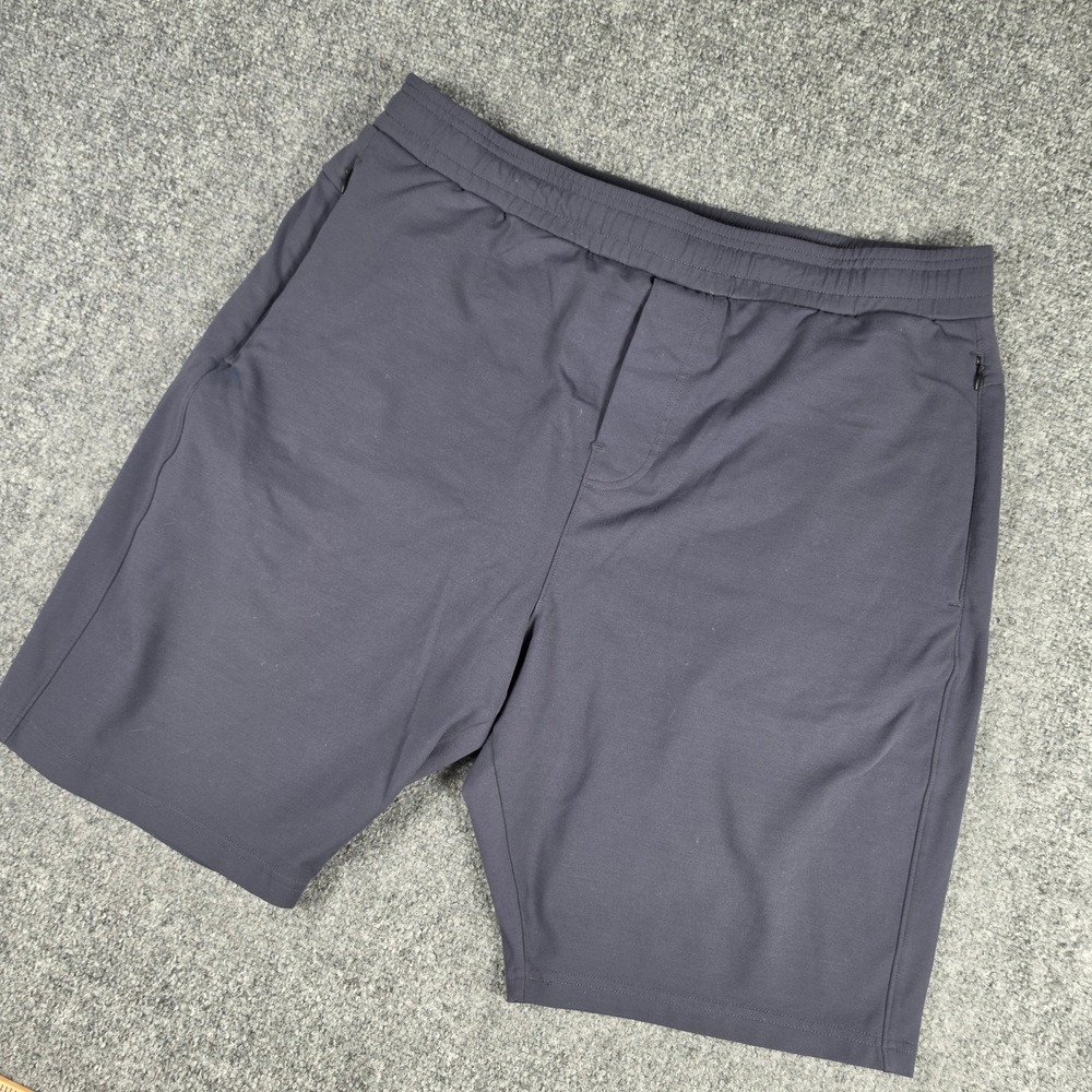 Public Rec All Day Every Day Shorts Mens 38R Gray Navy Athletic‎ Performance